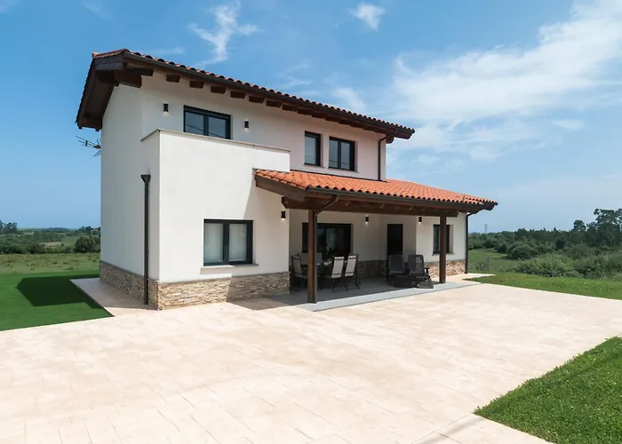 Casa Con Jardin Y Vistas - Mar Y Cuera *